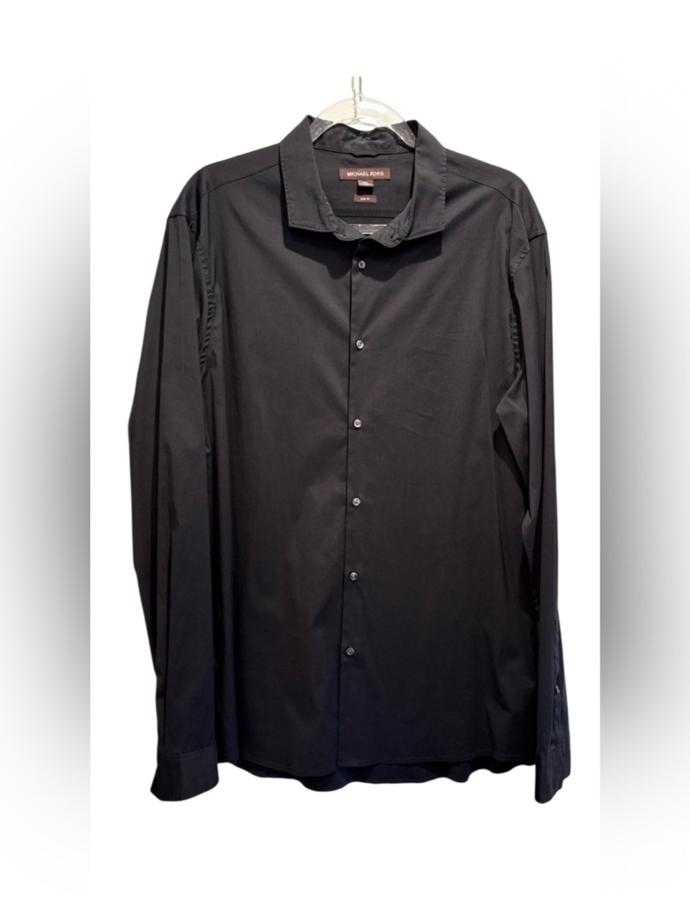 Michael Kors Black Slim Fit Shirt
